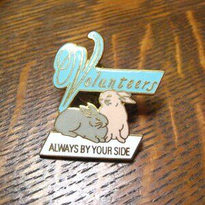 Volunteers Always By Your Side Lapel Pin